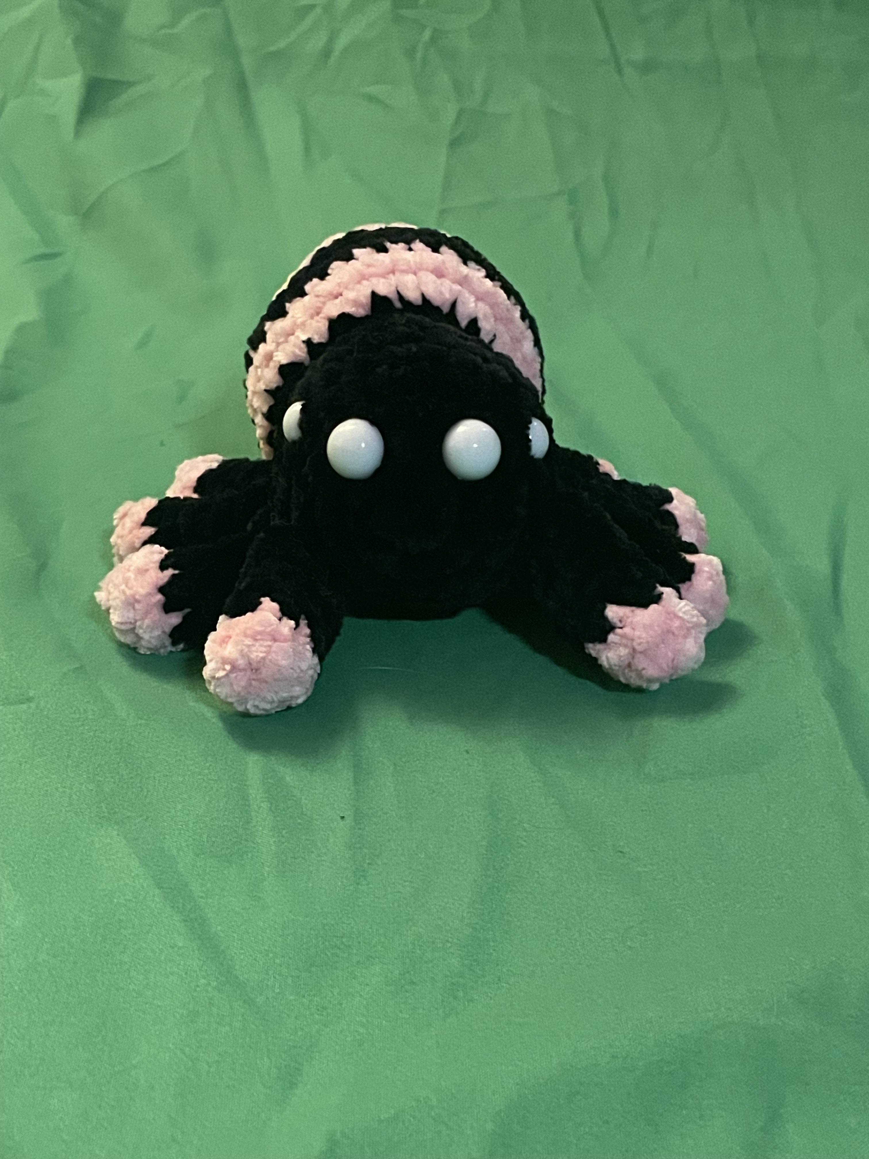 Handmade Crochet Spider Plushie by Yarn Rascals